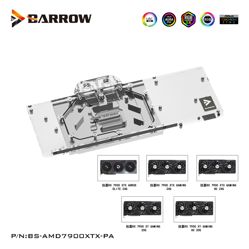 Bloco de água gpu carrinho de  - Rx 7900 Xt 20Gb avaliação e preço